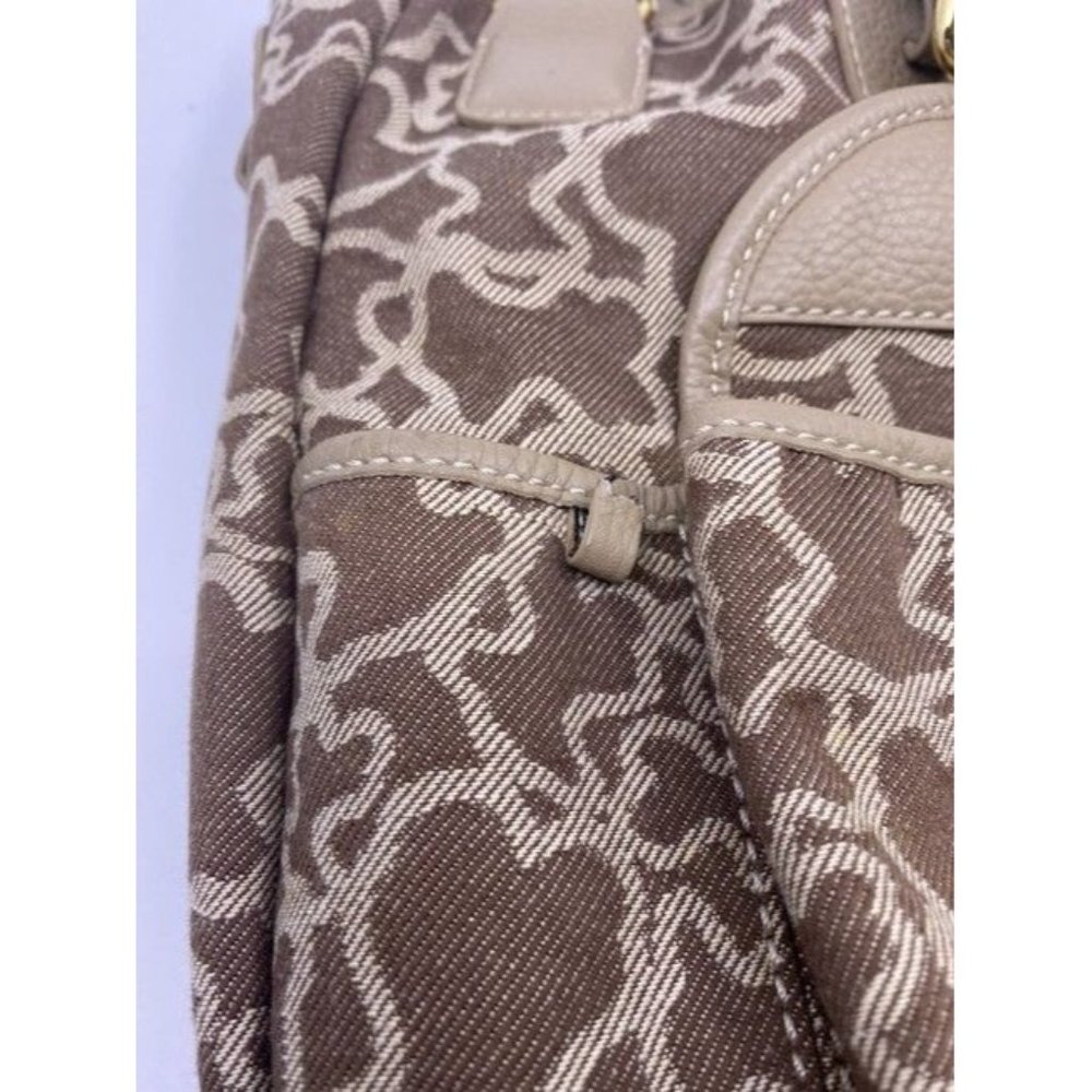 Tous Euc Beige Faux Fur Shoulder Bag - Picture 9 of 10